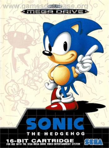 Cover Sonic The Hedgehog for Genesis - Mega Drive